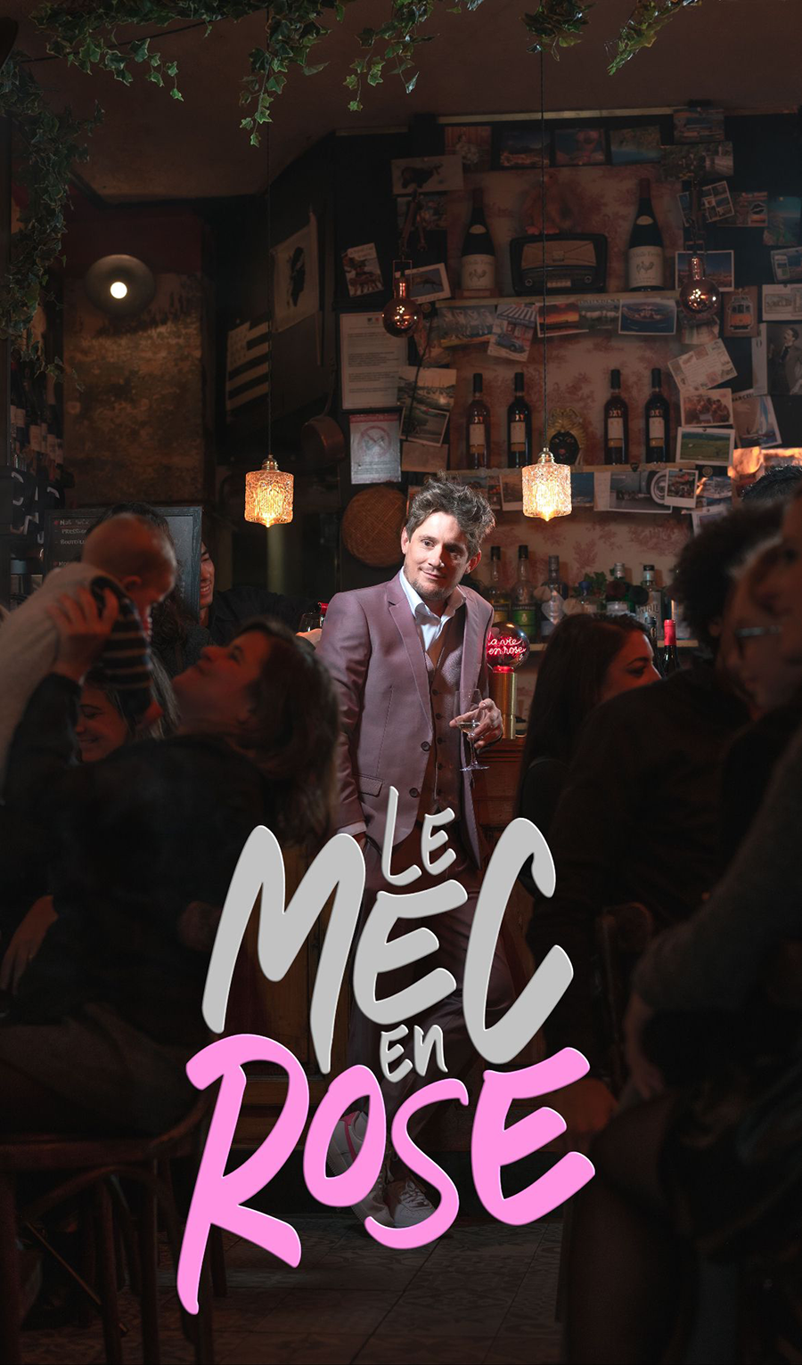 Affiche le mec en rose