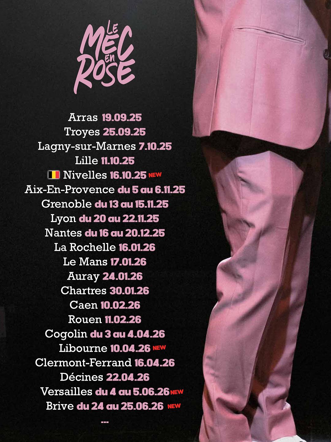Tournée du Mec en Rose